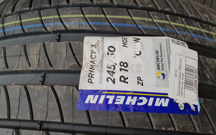 Шины Michelin 245/50/r18 Primacy 3 ZP за 140 000 тг. в Алматы