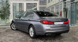BMW 520 2021 года за 23 000 000 тг. в Алматы – фото 4