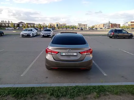 Hyundai Elantra 2013 года за 6 200 000 тг. в Астана – фото 4