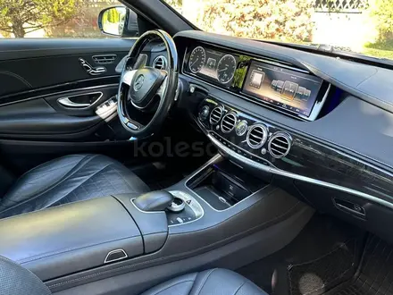 Mercedes-Benz S 500 2014 года за 20 000 000 тг. в Шымкент – фото 9