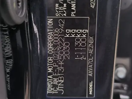 Toyota Camry 2023 года за 16 400 000 тг. в Алматы – фото 24