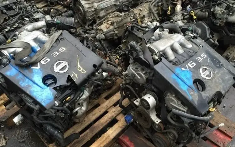 Двигатель Установка и масло в подарок Ниссан мурано Nissan Murano Япония! за 55 250 тг. в Алматы