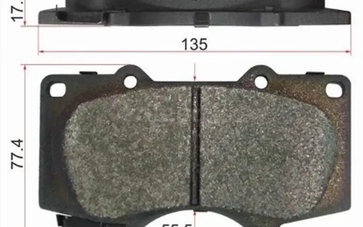 Колодки тормозные передние за 7 300 тг. в Талдыкорган