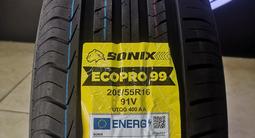 205/55 R16 91V Sonix EcoPro 99 за 18 000 тг. в Алматы