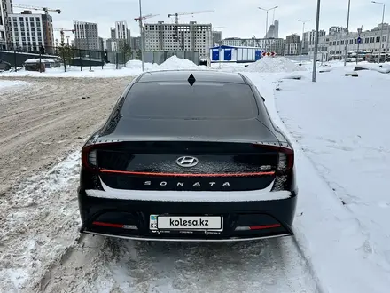 Hyundai Sonata 2021 года за 11 999 999 тг. в Астана – фото 4