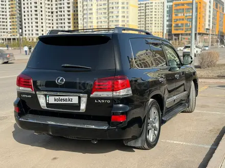 Lexus LX 570 2012 года за 25 000 000 тг. в Астана – фото 2