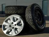 185/65R15 Tunga Nordway на штампованных дисках 15X6J ET48 4X100 DIA 54, 1 за 130 000 тг. в Астана