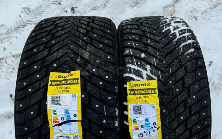 Шины Sonix 275/40r21 315/35r21 разноширокие за 450 000 тг. в Караганда