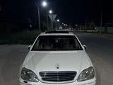 Mercedes-Benz S 320 2000 годаүшін3 200 000 тг. в Шымкент – фото 3