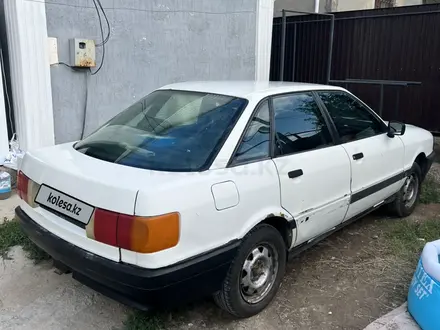 Audi 80 1990 года за 601 000 тг. в Алматы – фото 6