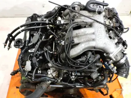 TERRANO PATFHINDER VQ35 VG33 ДВИГАТЕЛЬ ПРИВОЗНОЙ БЛОК ГОЛОВКА С ЕВРОПЫ АКПП за 230 000 тг. в Алматы – фото 5