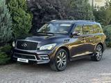 Infiniti QX80 2015 года за 17 000 000 тг. в Алматы – фото 2
