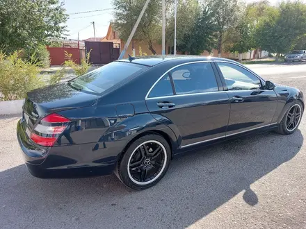 Mercedes-Benz S 500 2007 года за 5 500 000 тг. в Туркестан – фото 5