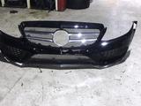 Передний бампер на Mercedes w205 AMG за 480 000 тг. в Алматы – фото 4