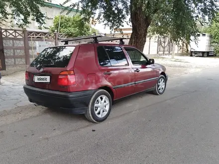 Volkswagen Golf 1995 года за 1 020 000 тг. в Тараз – фото 13