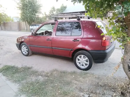 Volkswagen Golf 1995 года за 1 020 000 тг. в Тараз – фото 5