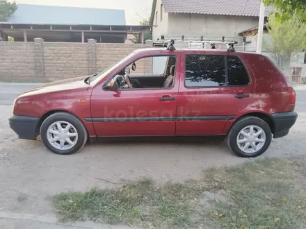 Volkswagen Golf 1995 года за 1 020 000 тг. в Тараз – фото 6