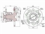 Ступичный узел задний за 13 950 тг. в Талдыкорган