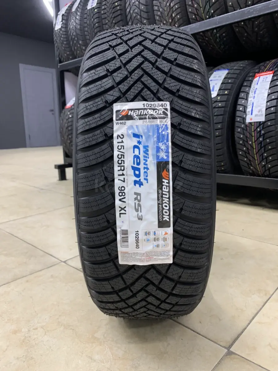 215/55R17 HANKOOK новые зимние в Алматы — объявление №160774879: шины ...