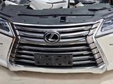 Lexus Lx570 морда в сборе (бампер, фары, решетка радиатора, туманки, капот) за 10 000 тг. в Алматы