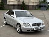 Mercedes-Benz S 320 2002 годаүшін3 500 000 тг. в Алматы – фото 4