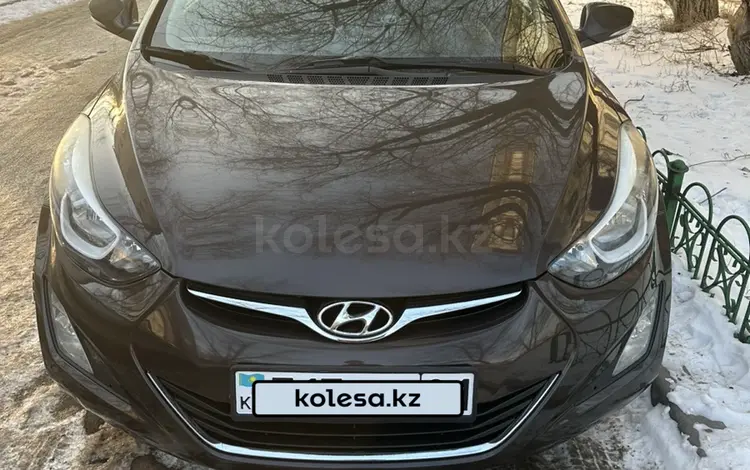 Hyundai Elantra 2015 годаүшін7 500 000 тг. в Астана