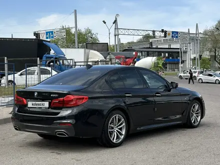 BMW 530 2017 года за 16 800 000 тг. в Алматы – фото 6