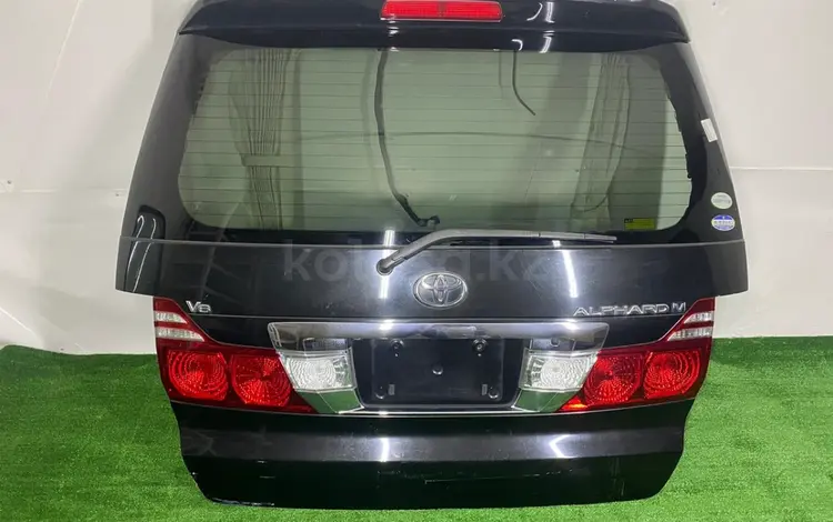 Крышка багажника. Дверь 5я Toyota Alphard за 80 000 тг. в Астана