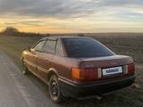 Audi 80 1990 года за 600 000 тг. в Чингирлау – фото 3