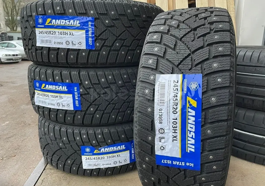 Зимние шипованные шины 245/45R20 Ice Star iS37 103H Landsail в Астане ...