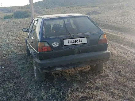 Volkswagen Golf 1991 года за 590 000 тг. в Караганда – фото 3