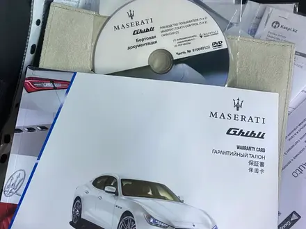 Maserati Ghibli 2013 года за 35 000 000 тг. в Алматы – фото 74