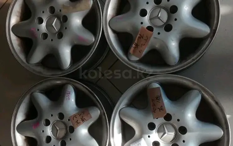 Комплект диски Mercedes A160 W168 R15 5/112 за 80 000 тг. в Караганда