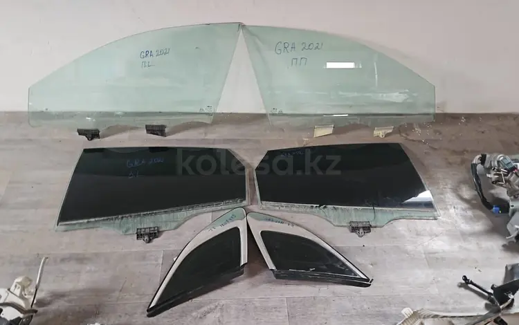 Hyundai Grandeur 2021 год опускное стекло комплек форточка на крыло за 1 000 тг. в Алматы