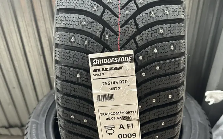 255-45r20 Bridgestone Spike 03 (шип)for116 000 тг. в Алматы