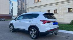 Hyundai Santa Fe 2021 года за 17 000 000 тг. в Астана – фото 2