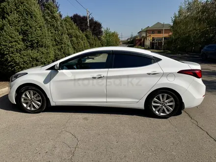 Hyundai Elantra 2015 года за 5 900 000 тг. в Алматы – фото 13