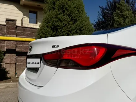 Hyundai Elantra 2015 года за 5 900 000 тг. в Алматы – фото 16