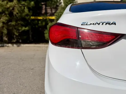 Hyundai Elantra 2015 года за 5 900 000 тг. в Алматы – фото 9