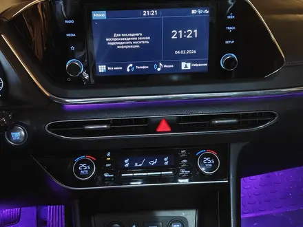 Hyundai Sonata 2021 года за 11 700 000 тг. в Алматы – фото 12