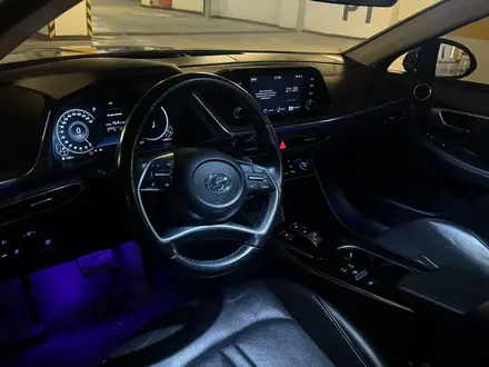 Hyundai Sonata 2021 года за 11 700 000 тг. в Алматы – фото 9