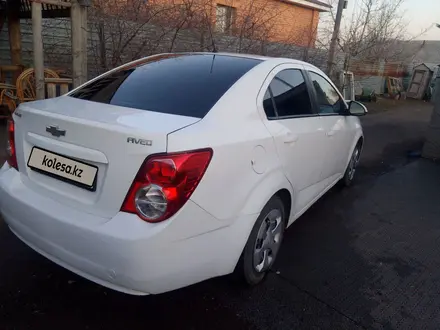 Chevrolet Aveo 2013 года за 3 550 000 тг. в Астана – фото 4