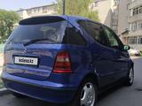 Mercedes-Benz A 140 1999 годаfor2 500 000 тг. в Талдыкорган – фото 4