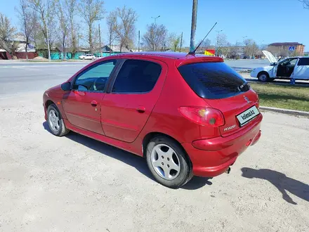 Peugeot 206 2007 года за 1 550 000 тг. в Семей – фото 4