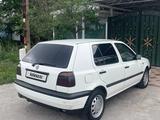 Volkswagen Golf 1993 годаүшін1 600 000 тг. в Тараз – фото 4