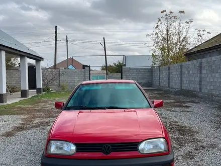 Volkswagen Golf 1993 года за 1 600 000 тг. в Тараз – фото 4