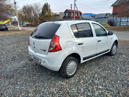 Renault Sandero 2013 года за 2 650 000 тг. в Костанай – фото 8