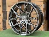 Литые диски HRE FF 10 R20 5 108 9.0J ET35 DIA73.1 Harper Black за 600 000 тг. в Караганда