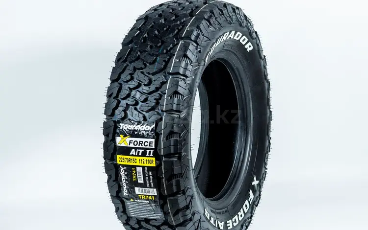 225/70R15C 112/110R 8PR — Tourador X FORCE A/T-II за 50 000 тг. в Алматы