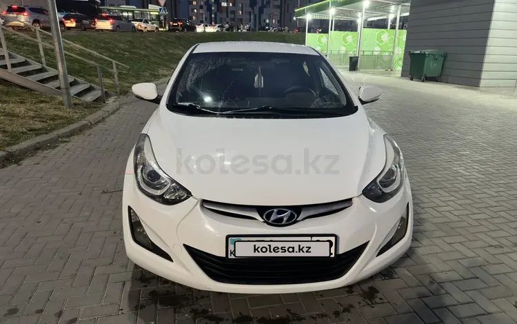 Hyundai Elantra 2014 года за 6 200 000 тг. в Алматы